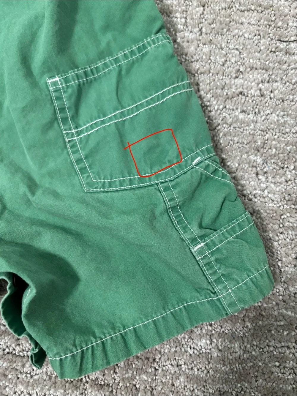 Vintage OshKosh Overall Shorts